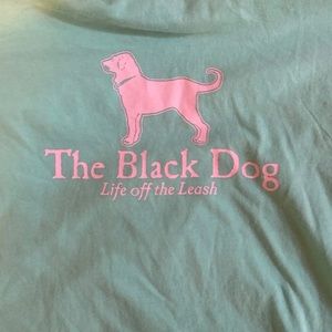 Mint green and pink Black Dog sweatshirt!